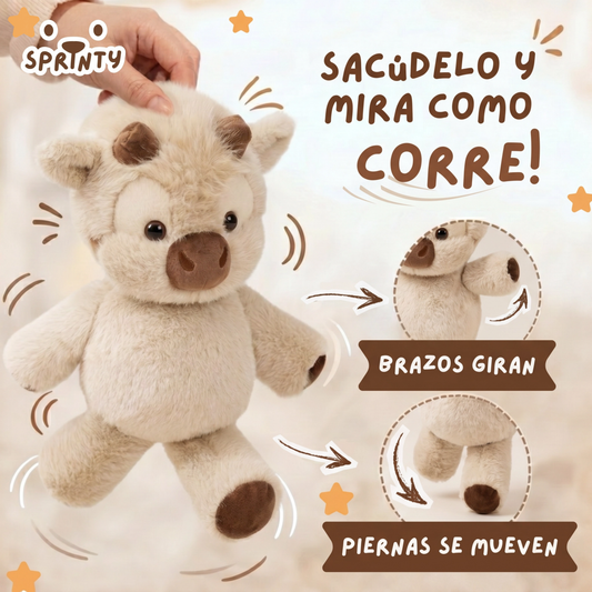 Peluche Vaca Que Corre