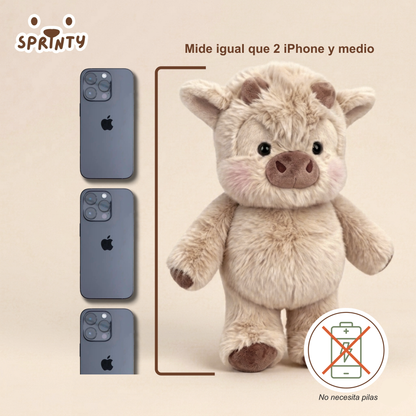 Peluche Vaca Que Corre